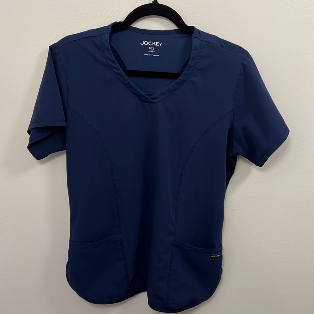 Jockey Scrub Top - Navy Blue